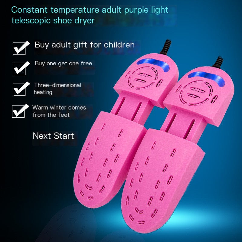 UV Shoe Dryer with Sterilization and Deodorization