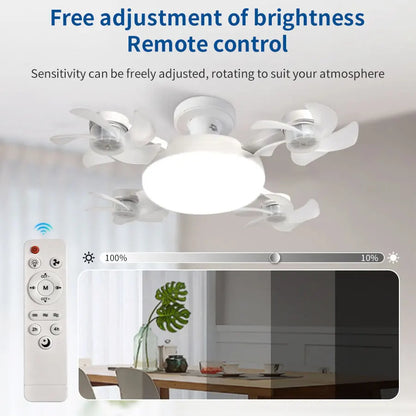 2-in-1 Socket Ceiling Fan Light: Instant Cool, Ultimate Comfort