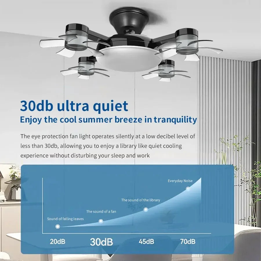 2-in-1 Socket Ceiling Fan Light: Instant Cool, Ultimate Comfort