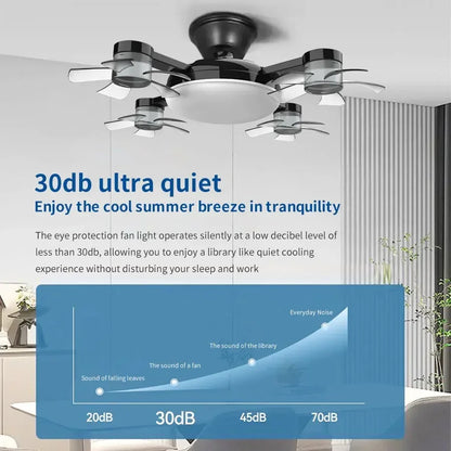2-in-1 Socket Ceiling Fan Light: Instant Cool, Ultimate Comfort