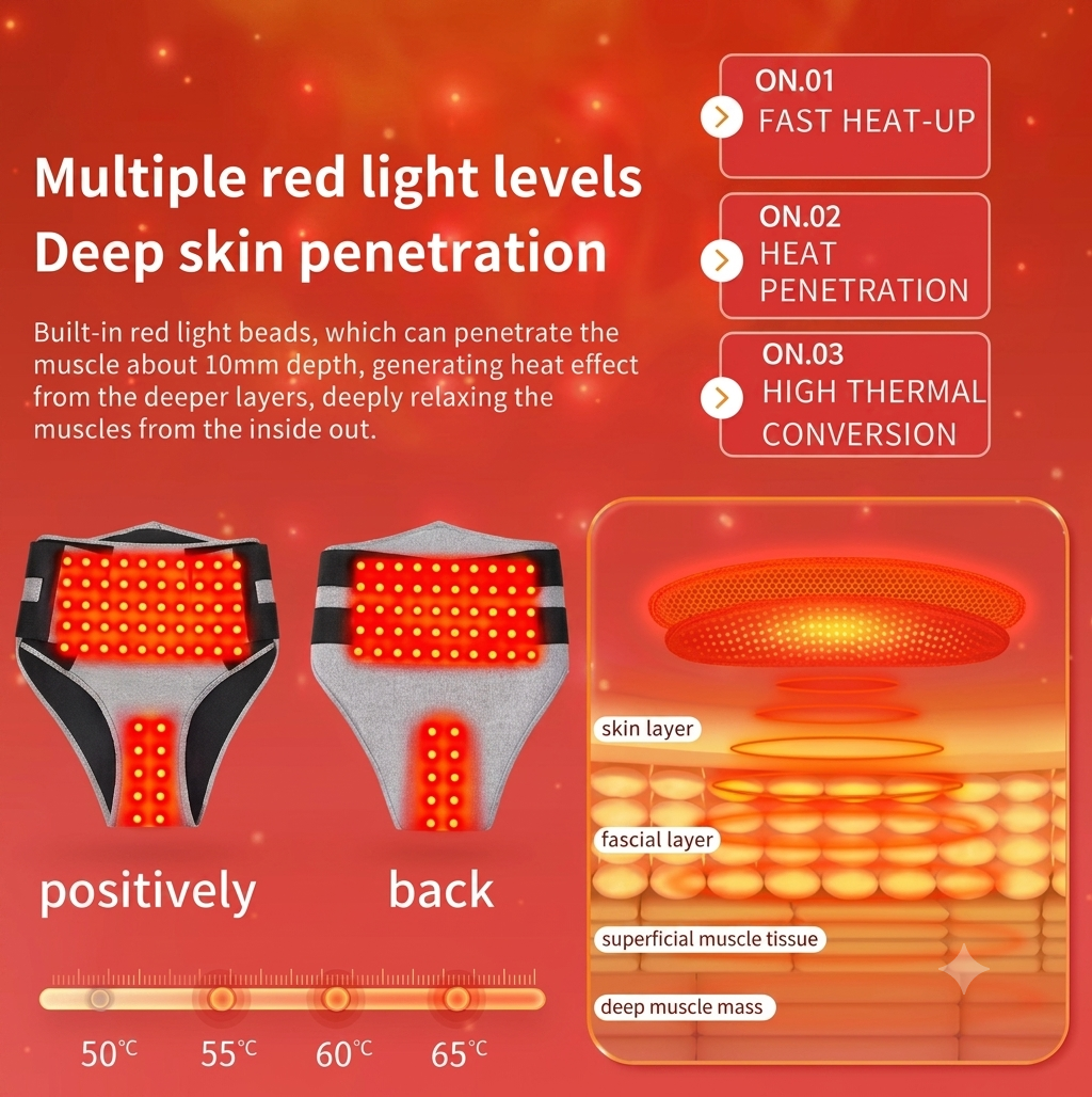 Red Light Heat Relief Wrap