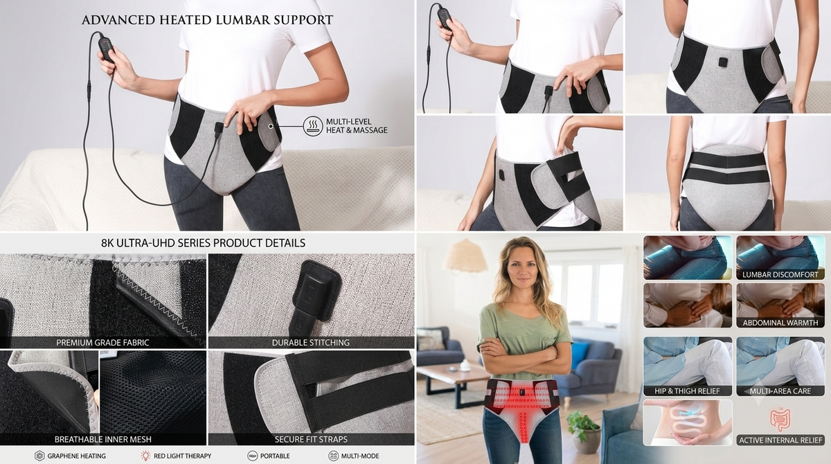 Red Light Heat Relief Wrap